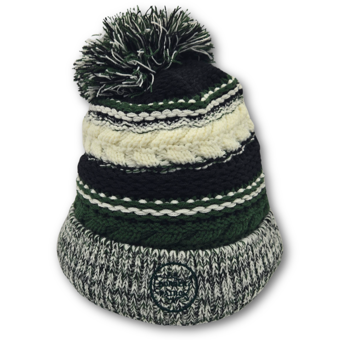 Knit Pom Pom Beanie
