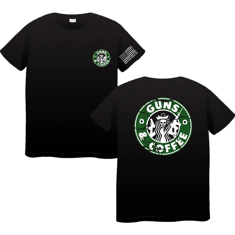 Guns and Coffee Tshirt