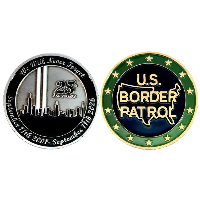 9/11 25th Anniversary Coin