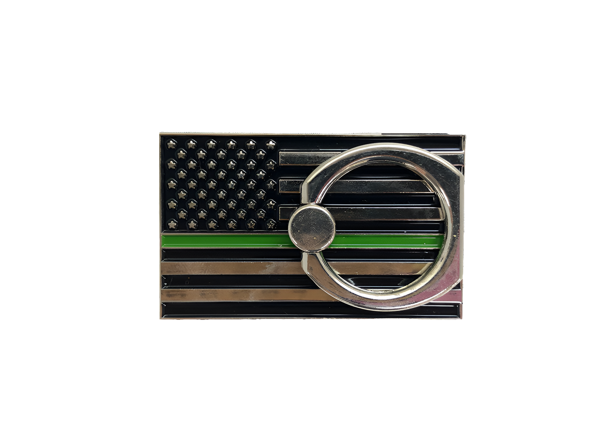 Green Line Flag Phone ring