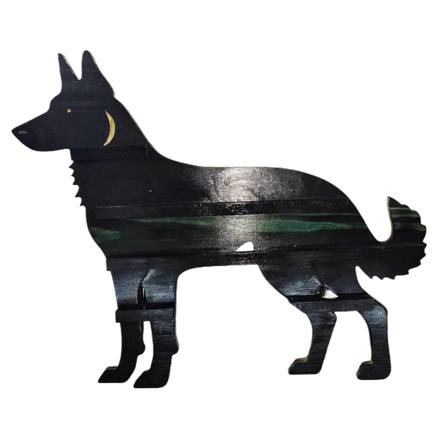 K9 Silhouette Coin Holder