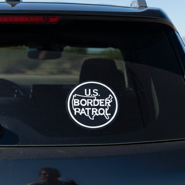 White 3" Logo Decal