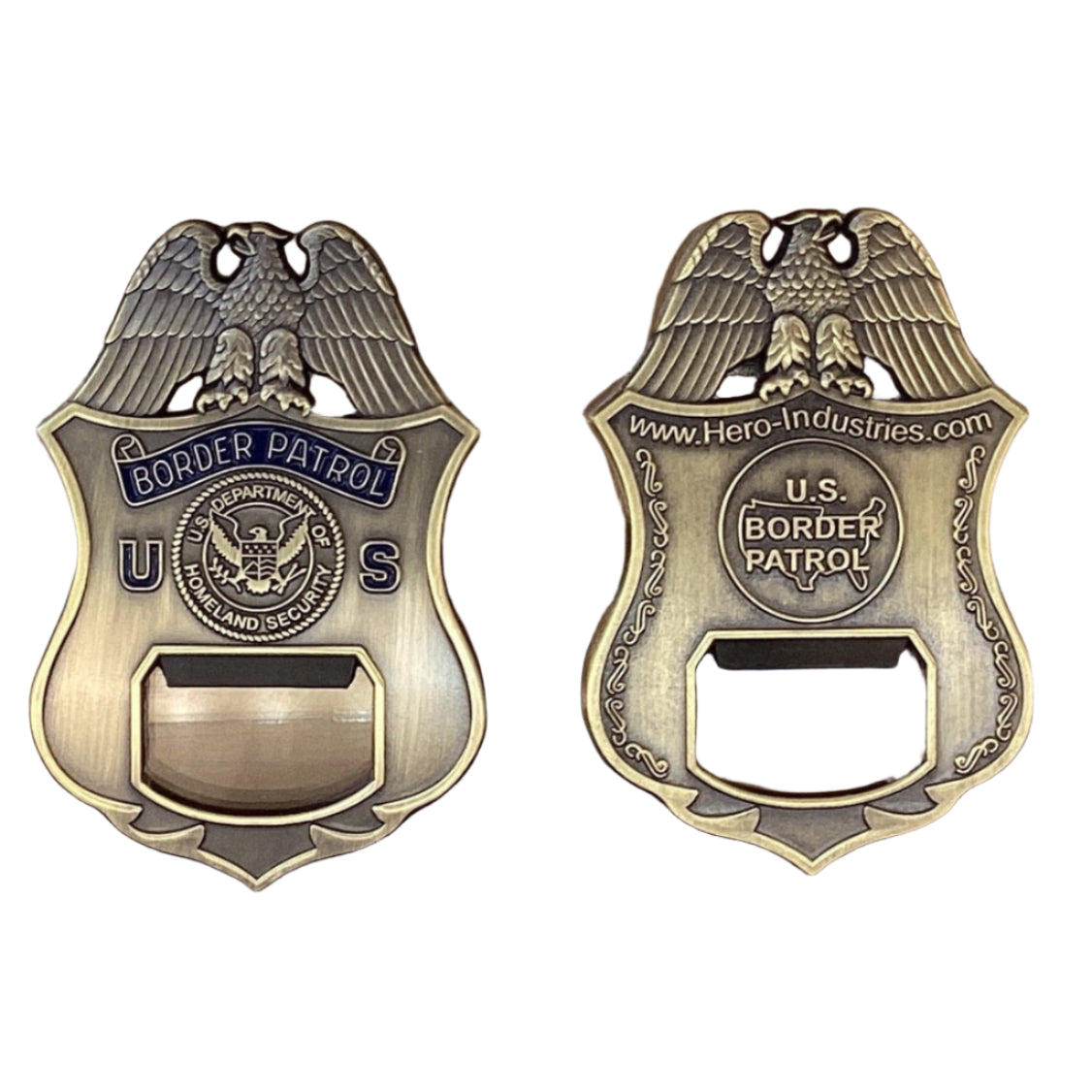 USBP BADGE BOTTLE OPENER-SEAL