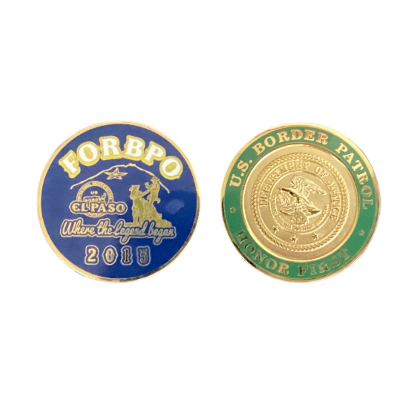 FORBPO Challenge Coin 2015