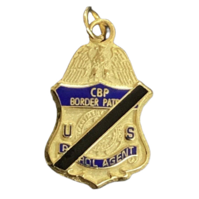 CBP Mourn Badge Charm