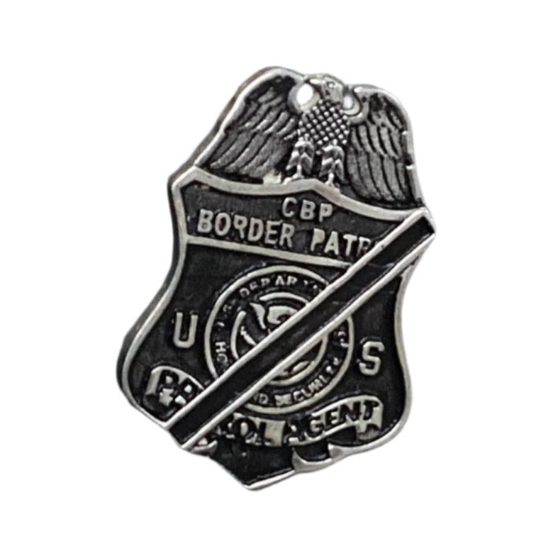 CBP Mourning Badge pin