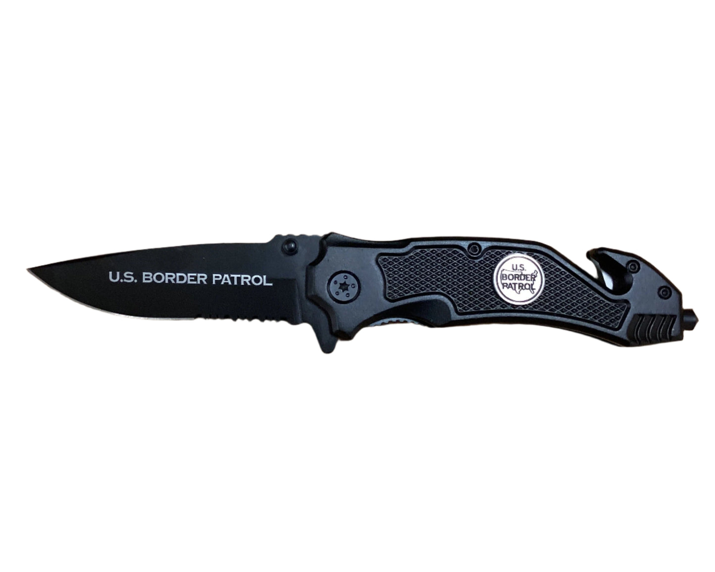Rescue Knife w/ Pewter Crest