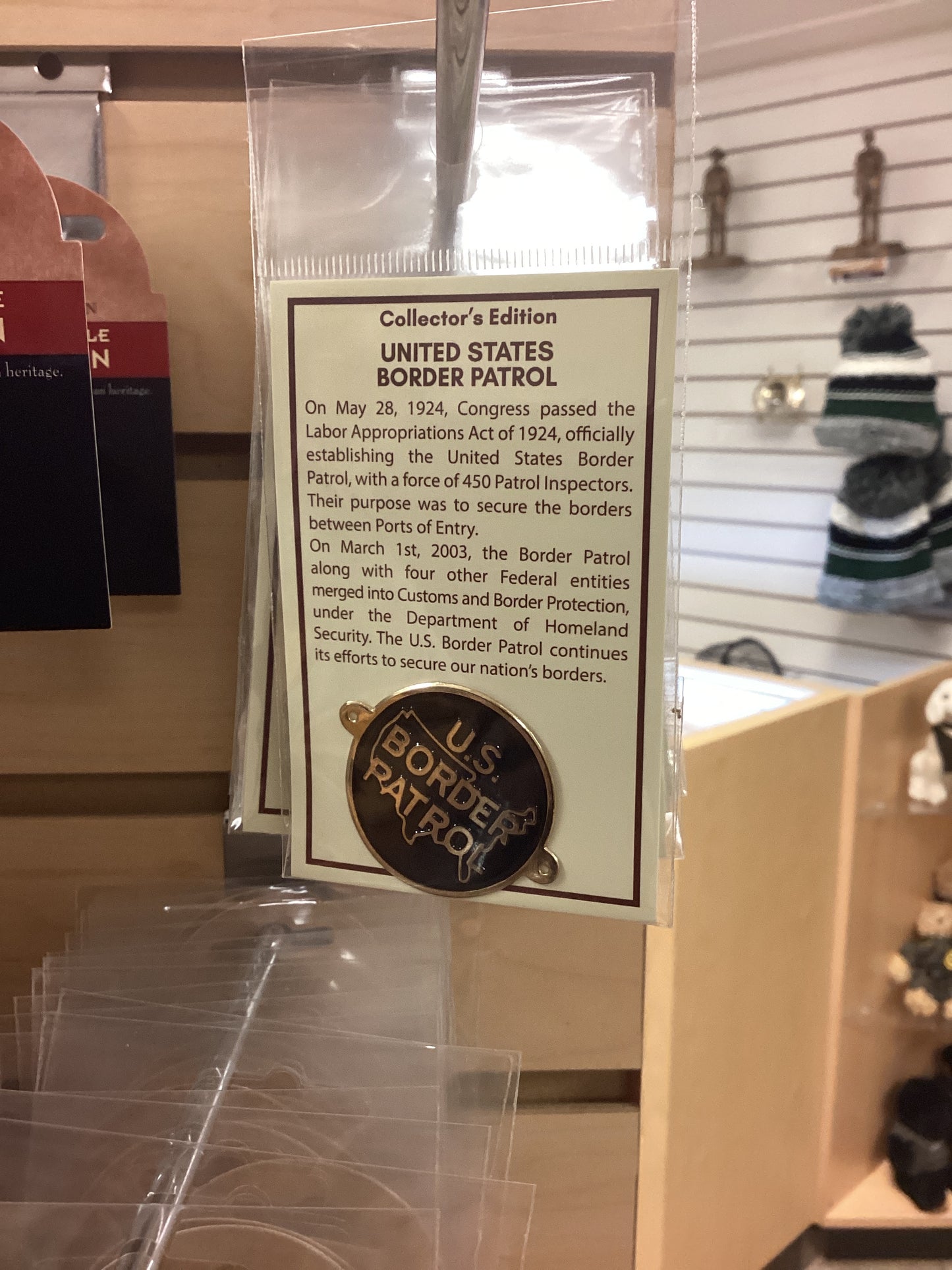 Walking Stick Medallion