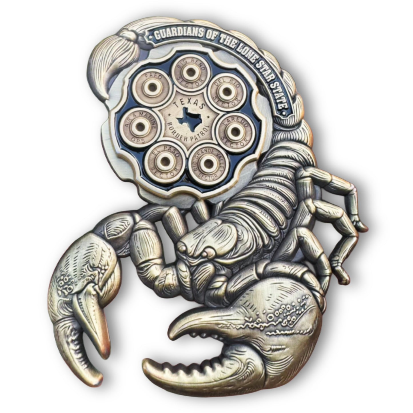Guardians of the Lone Star State coin