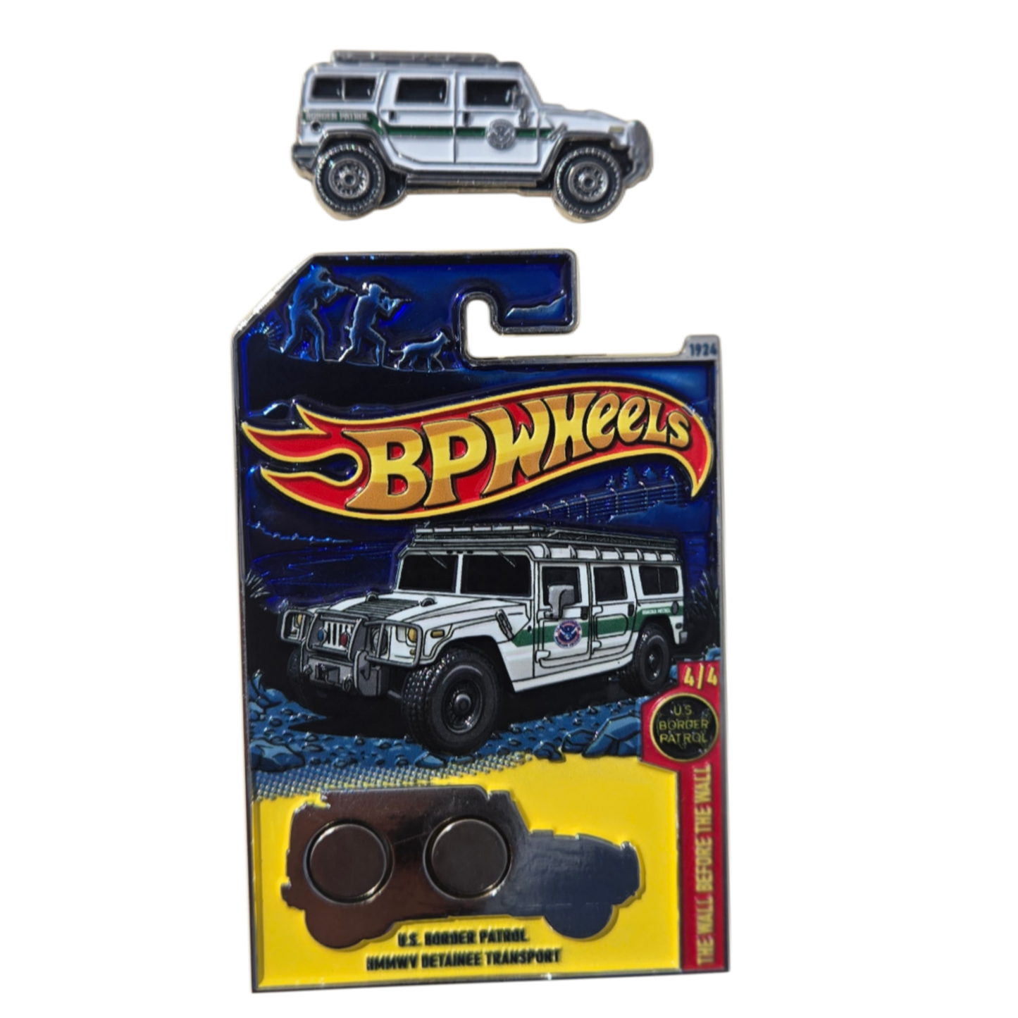 BP Wheels HMMWY Detainee Transport coin 4 of 4