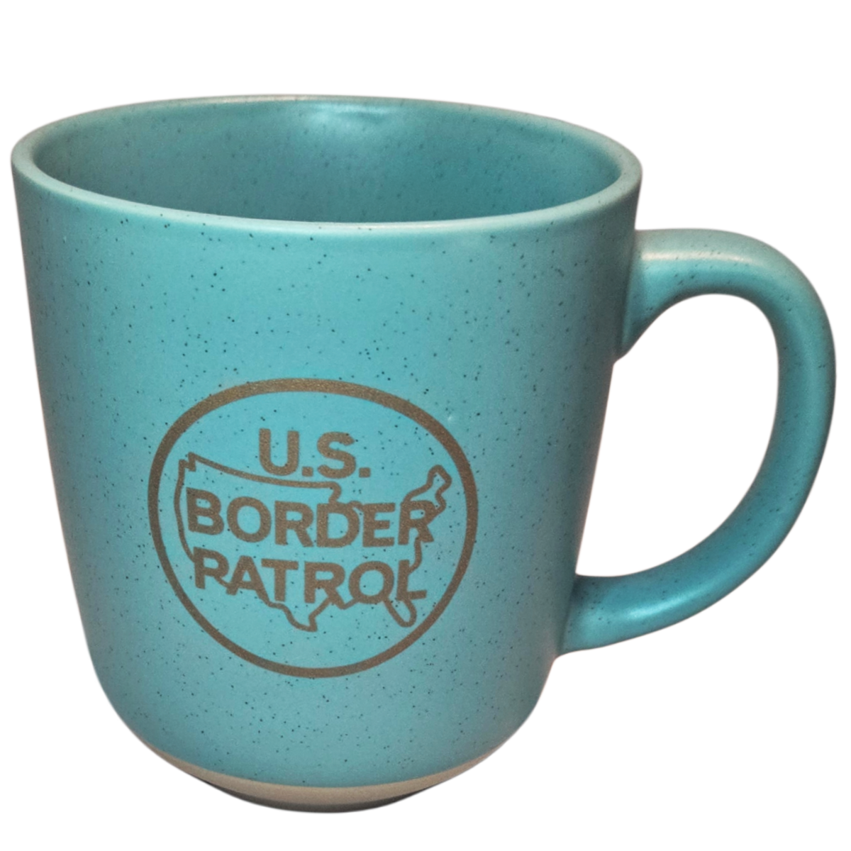 NEW! Teal Speckled Clay Bistro Mug