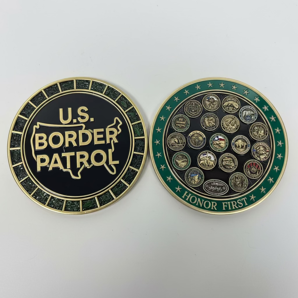 All Sectors Medallion/ 5 inch Coin
