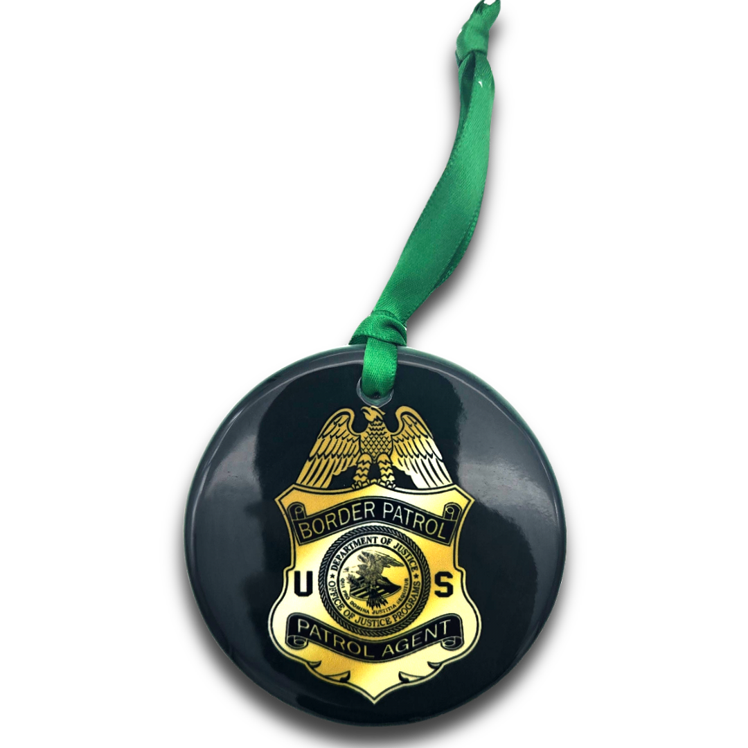 DOJ Ceramic Ornament