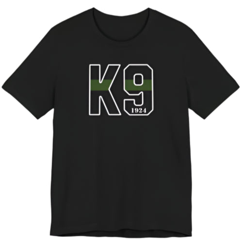 K9 Thin Green Line T-Shirt