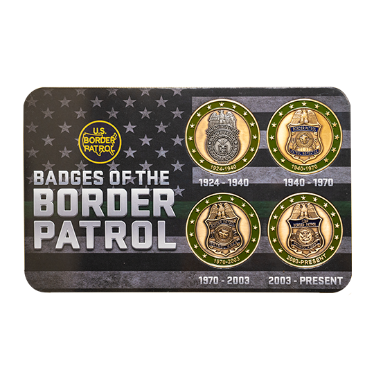 USBP BADGE COIN SET
