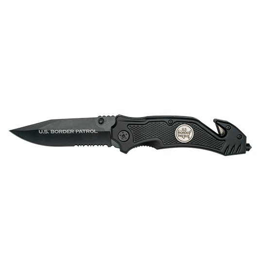 Rescue Knife w/ Pewter Crest