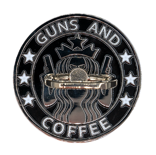 Guns and Coffee phone ring