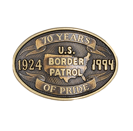 BP 70 years of Pride Buckle