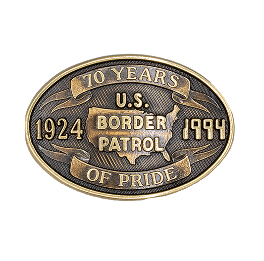 BP 70 years of Pride Buckle
