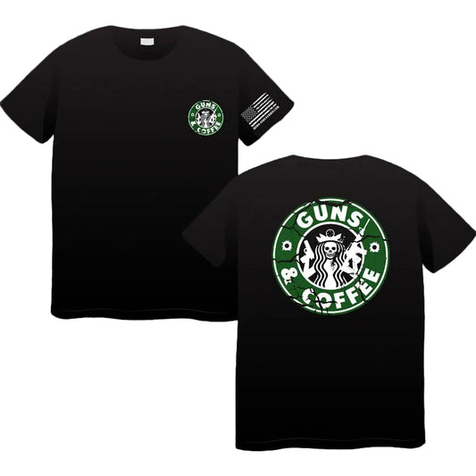 Guns and Coffee Tshirt