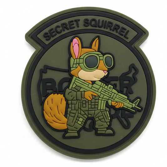 Secret Squirrel PVC patch