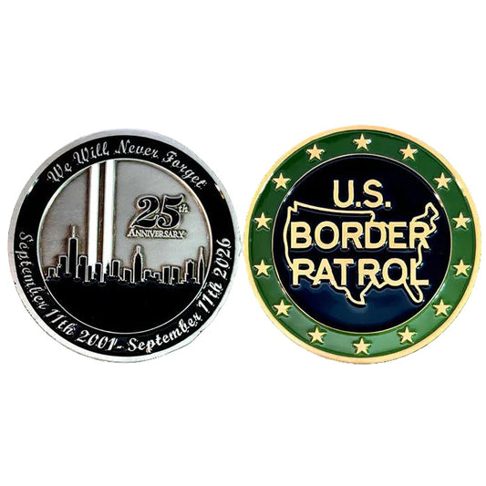9/11 25th Anniversary Coin