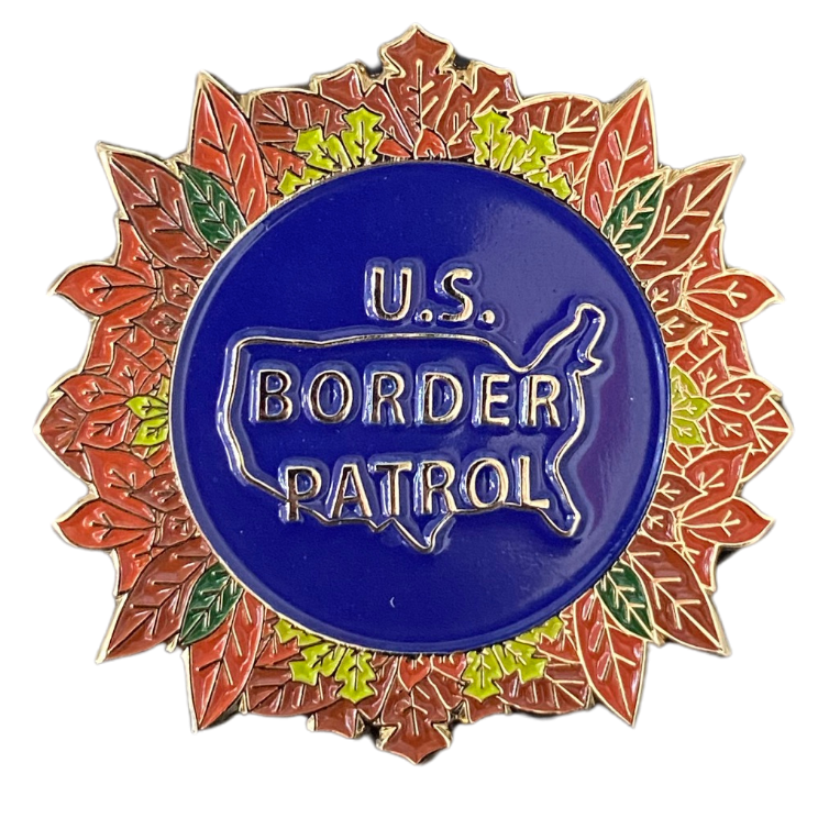 BP FALL WREATH PIN