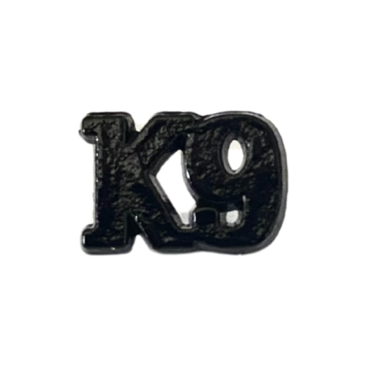OFFICIAL K9 PIN-BLACK