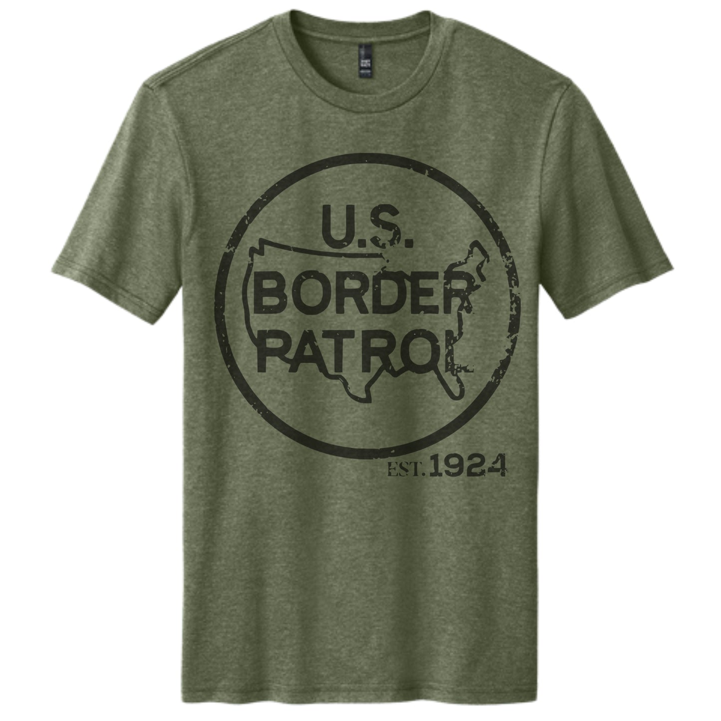 USBP® Logo in Olive T-shirt