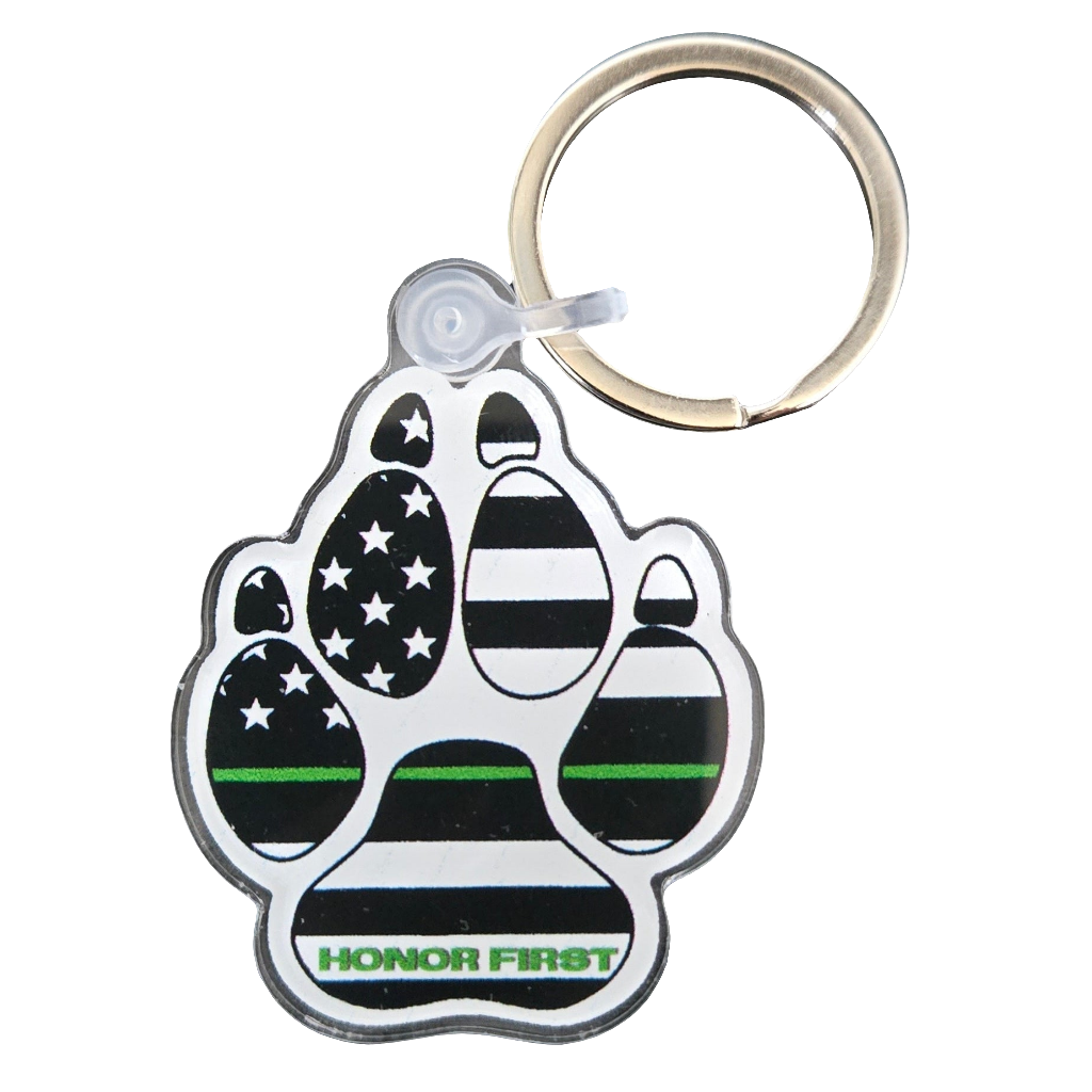 Paw K9 Keychain