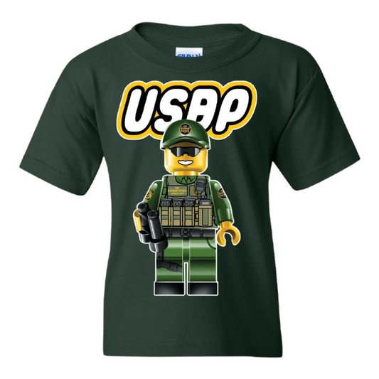 Green Lego Kid's T-shirt