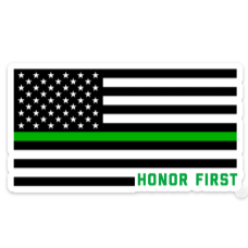 Green Line Sticker