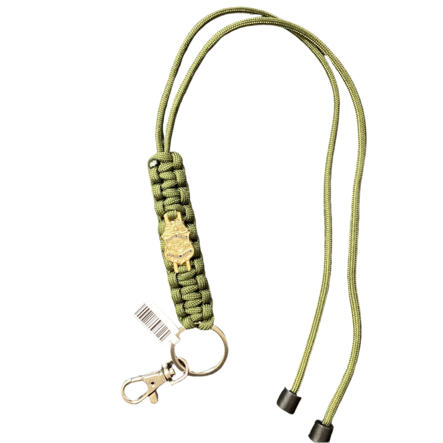 USBP Paracord Lanyard-OD Grn