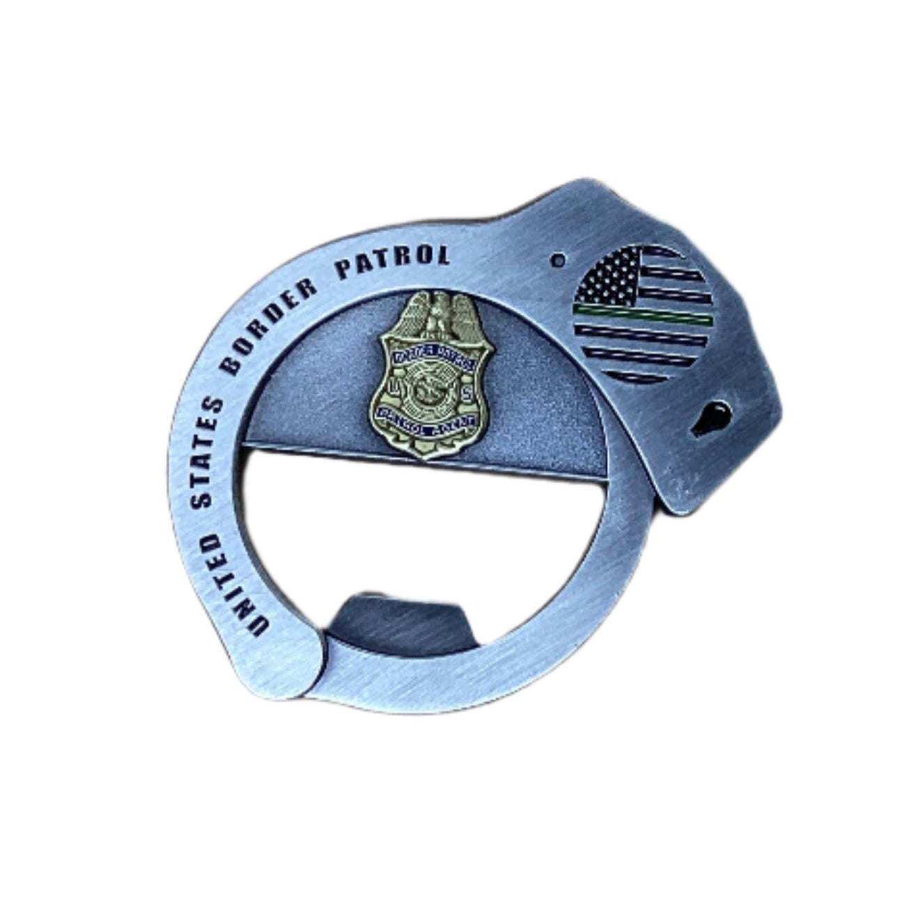 USBP Handcuff bottle opener