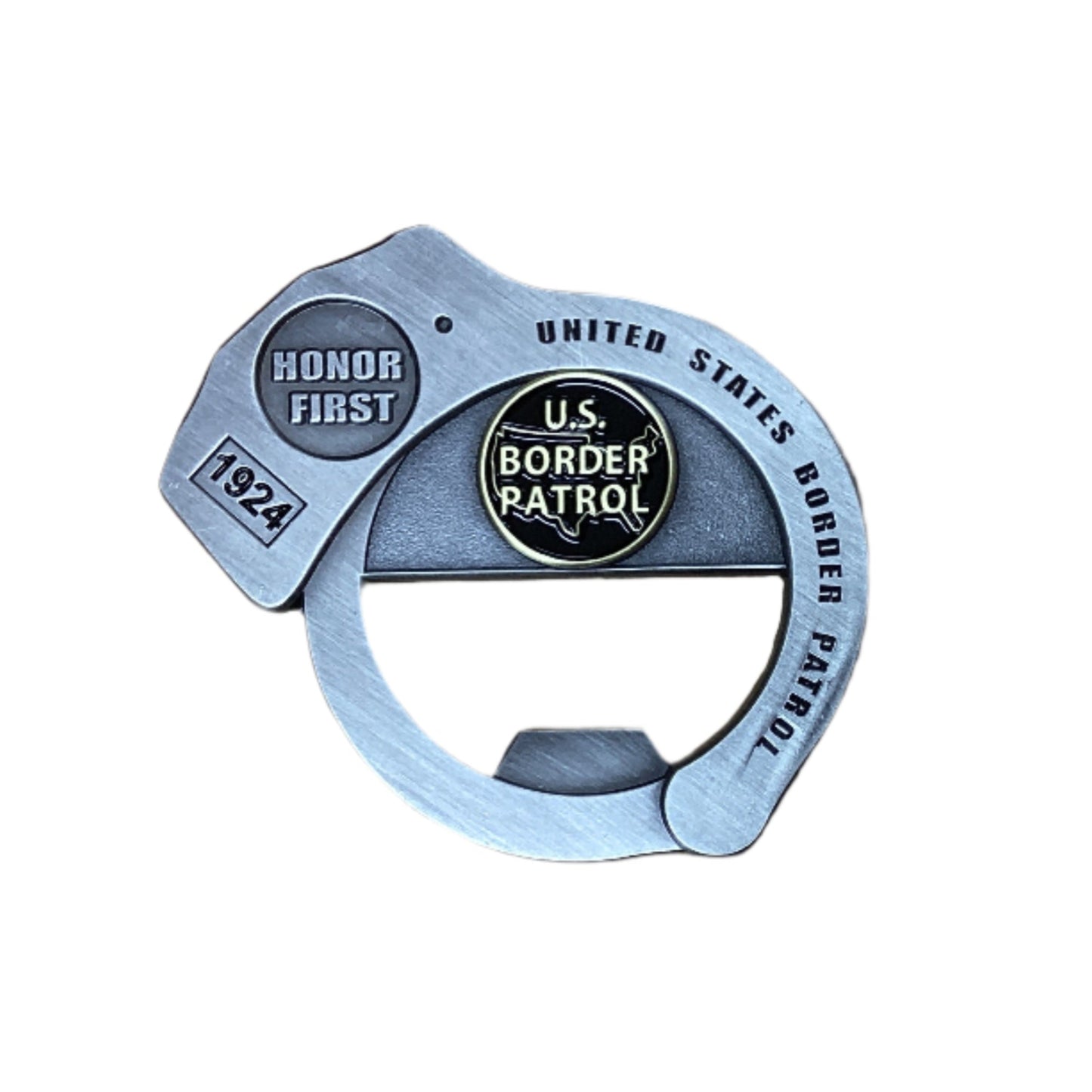 USBP Handcuff bottle opener