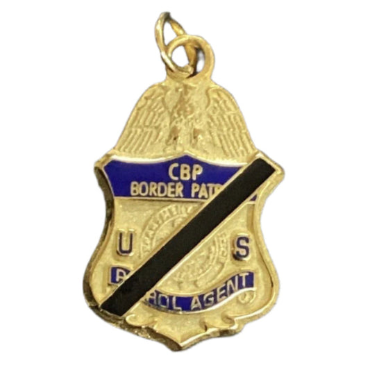 CBP Mourn Badge Charm