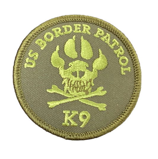 OD Green K9 Crossbones Patch
