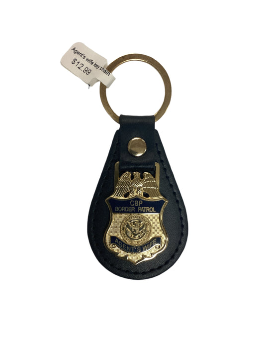 Agent's wife key chain