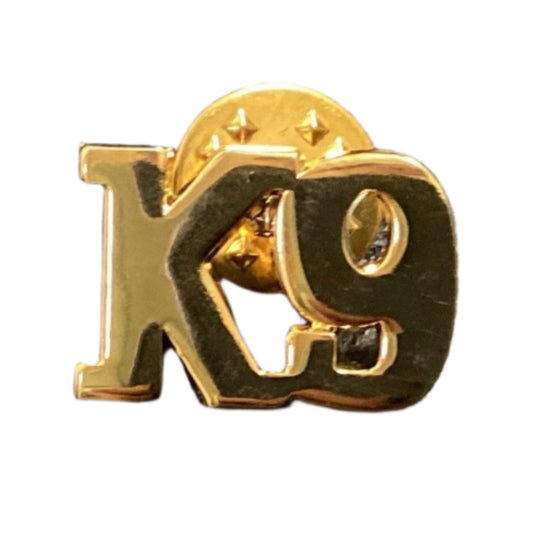 OFFICIAL K9 PIN-GOLD