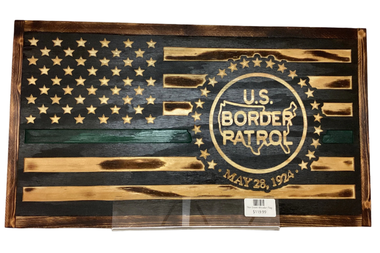 Wooden flag Medium