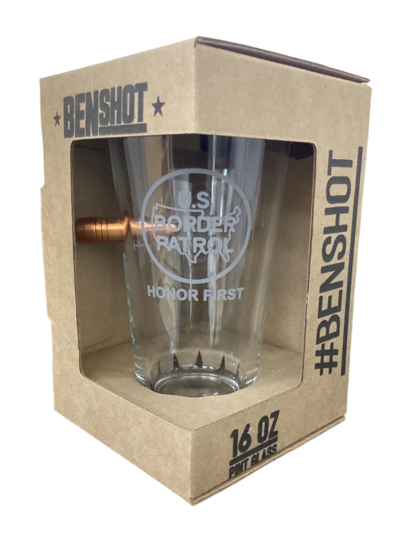 BenShot Pint Glass