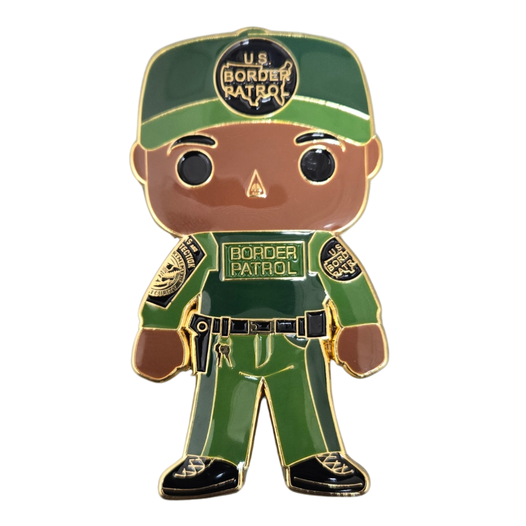USBP Funko Pop agent coin