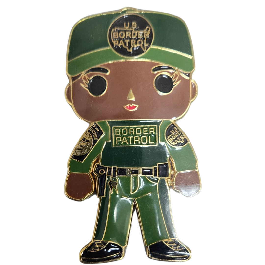 USBP Funko Pop agent coin