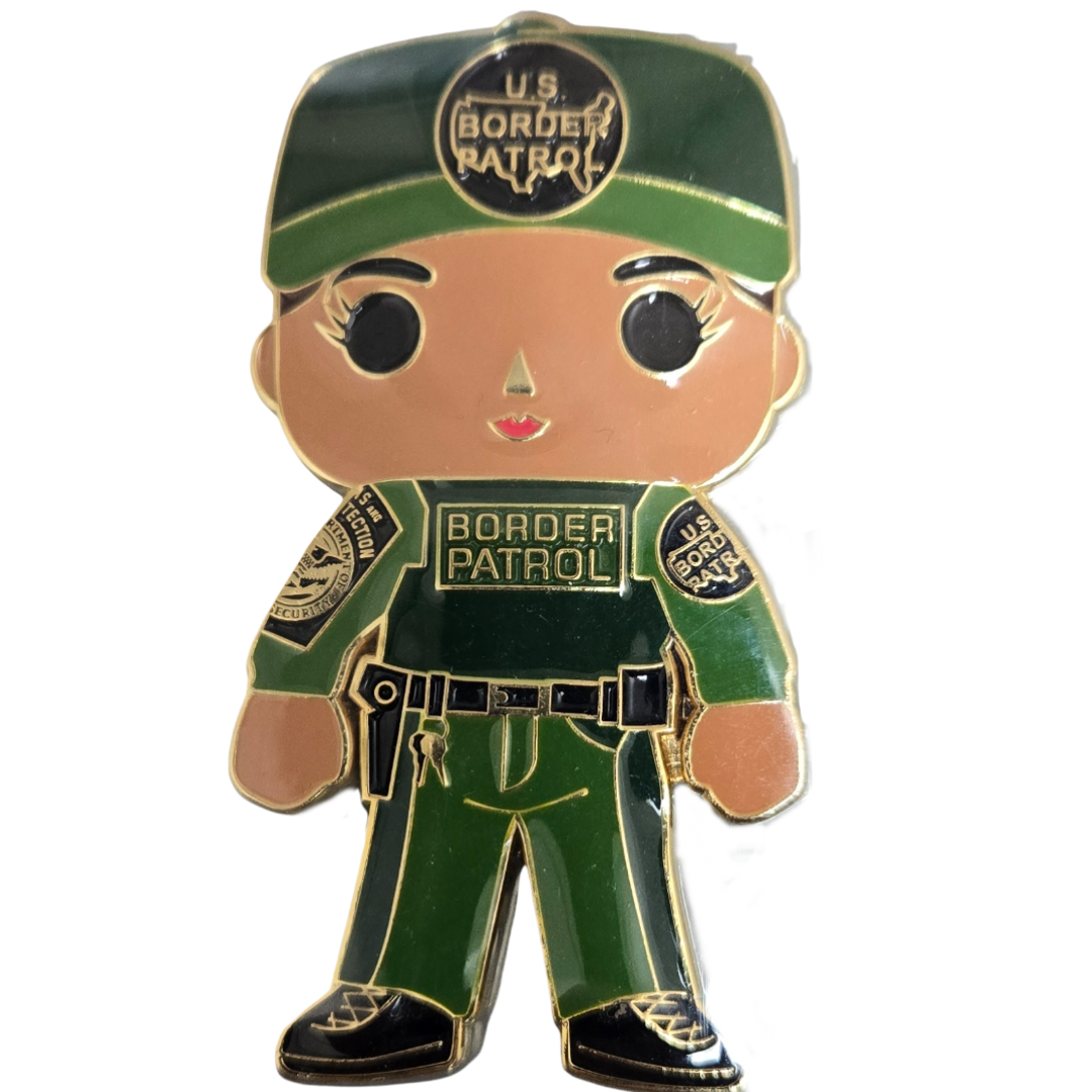 USBP Funko Pop agent coin