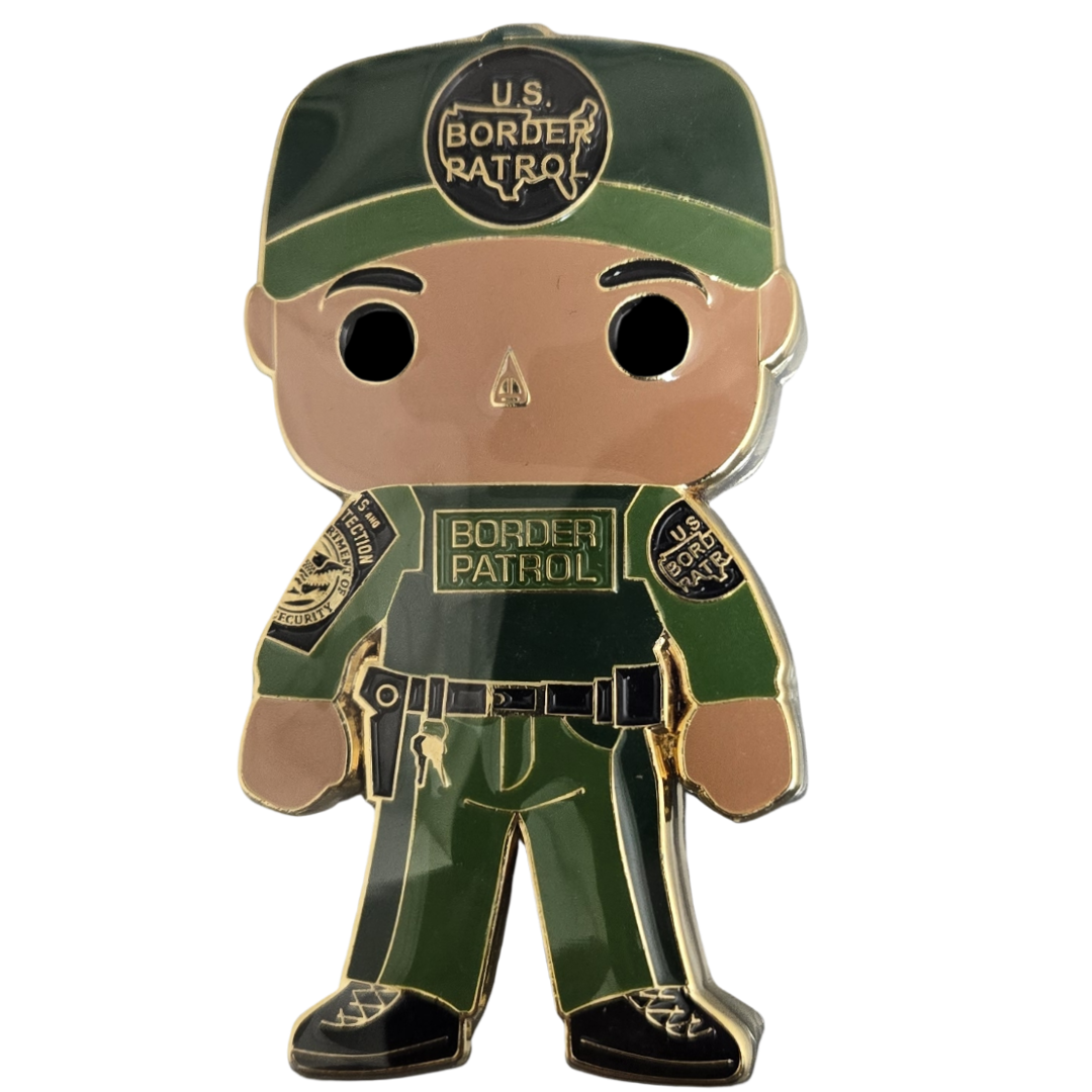 USBP Funko Pop agent coin
