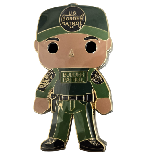 USBP Funko Pop agent coin