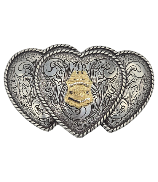 Heart buckle