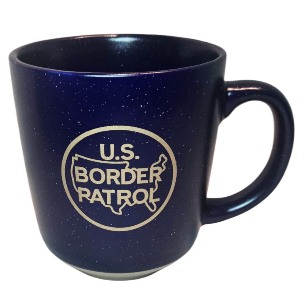 NEW! Blue Speckled Clay Bistro Mug