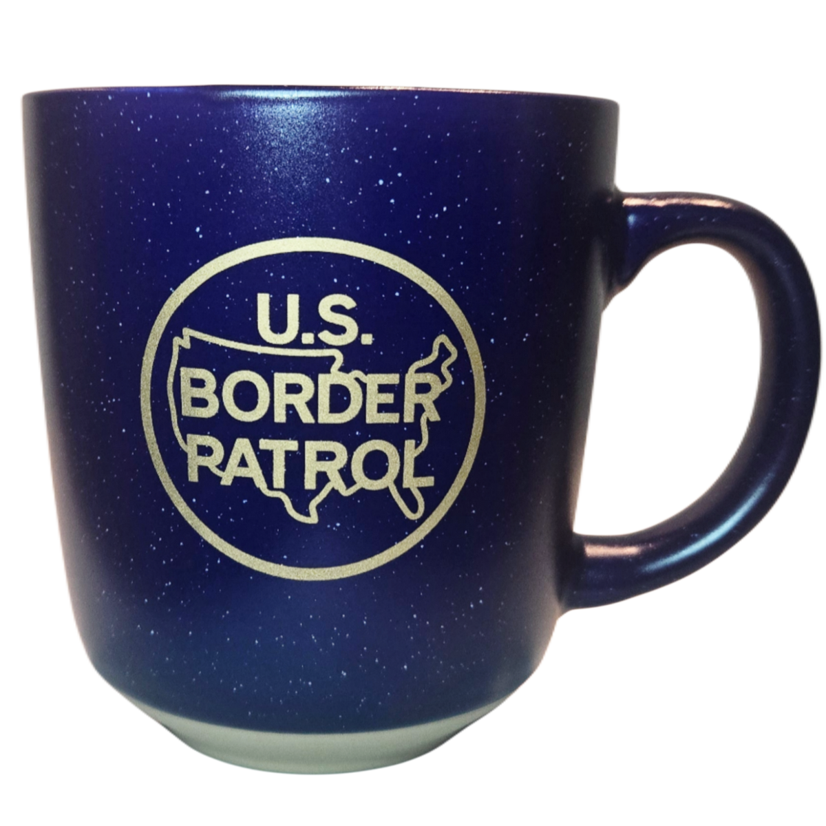 NEW! Blue Speckled Clay Bistro Mug