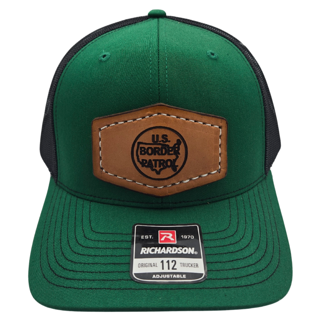 Leather Patch Cap